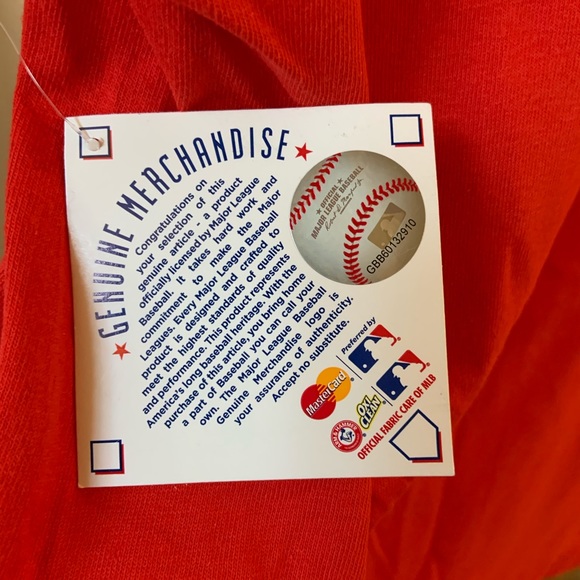 Texas Rangers MLB baseball T-SHIRT men red - Picture 4 of 4